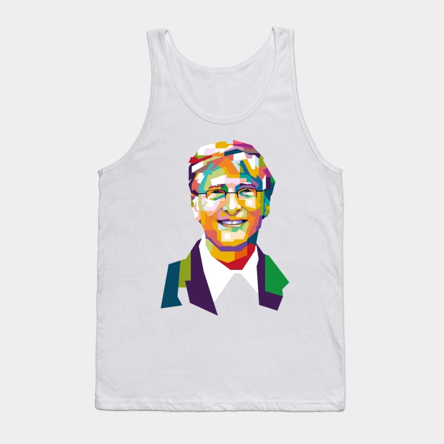 Bill Gates Tank Top by ifatin